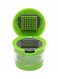 Generic Mini Portable Abs And Stainless Steel Garlic Press Chopper Green 7.5Centimeter