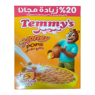 تيميز هني بوبس حبوب الافطار - 375 جرام