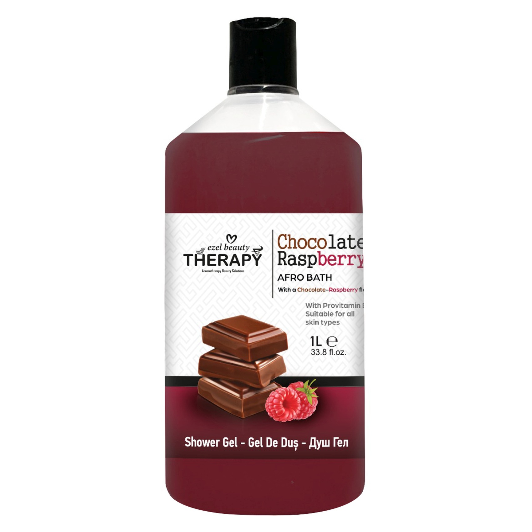 Ezel Beauty Therapy Shower Gel Chocolate Raspberry 1L