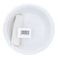 Disposable White Plastic Plates Small 25 pcs