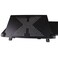 Generic-Adjustable Laptop Stand Aluminum Alloy Bed Table Stand Foldable Legs Laptop Notebook Riser Reading Holder Tray with Mouse Pad