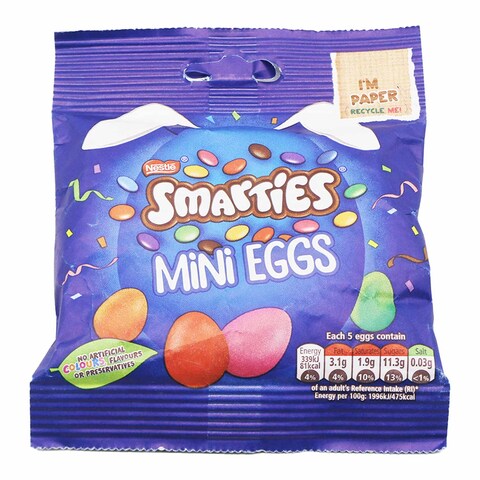Nestle Smarties Mini Easter Eggs 18.5G