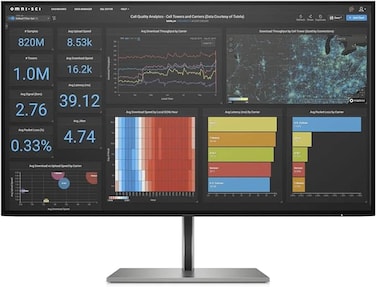 HP Z27Q G3 - 27&quot; In-Plane Switching (IPS) Display, 2560 x 1440 @ 60 Hz Native Resolution, 16:9, 5 ms Response Time (GtG with Overdrive), IPS Gaming Monitor   1C4Z7AA#ABA