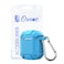 Ozone - Rugged Series Case for AirPods Heavy Duty Armor Defender Shockproof Cover with Keychain For AirPod 2 / 1 - Blue