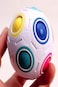 Generic Toys Magic Rainbow Ball Special Shape Football Toys