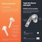 Haylou T19 Wireless Charging TWS+ Bluetooth Headphones,Smart Noise Cancelling, APTX Infrared Sensor Touch Wireless Earphones