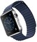 Generic For Apple Watch Leather Milanese Loop Band 42Mm, Blue