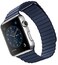 Generic For Apple Watch Leather Milanese Loop Band 42Mm, Blue