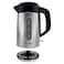 Bosch DesignLine Electric Kettle TWK4P440GB, 3000 W, 1.7 L, Silver and Black, Stainless Steel, Cordless