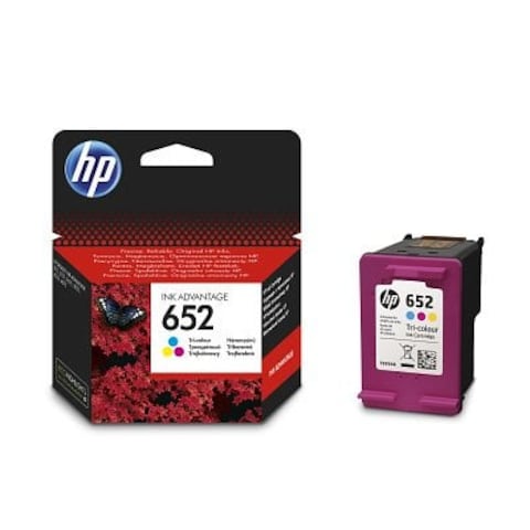 HP 652 3-Color Ink Cartridge, F6V24Ae