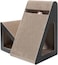 Vsell24 Vertical Triangle Cat Scratch Board Incline Scratching Mat Posts Pad With Multiple Scratching Angles Recyclable Corrugated Cardboard With Toy Balls Catnip 38X24X26Cm