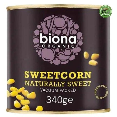 Biona Organic Sweetcorn 350g