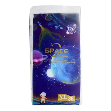 SOFTCARE DIAPER SPACE H/COUNT XL-36