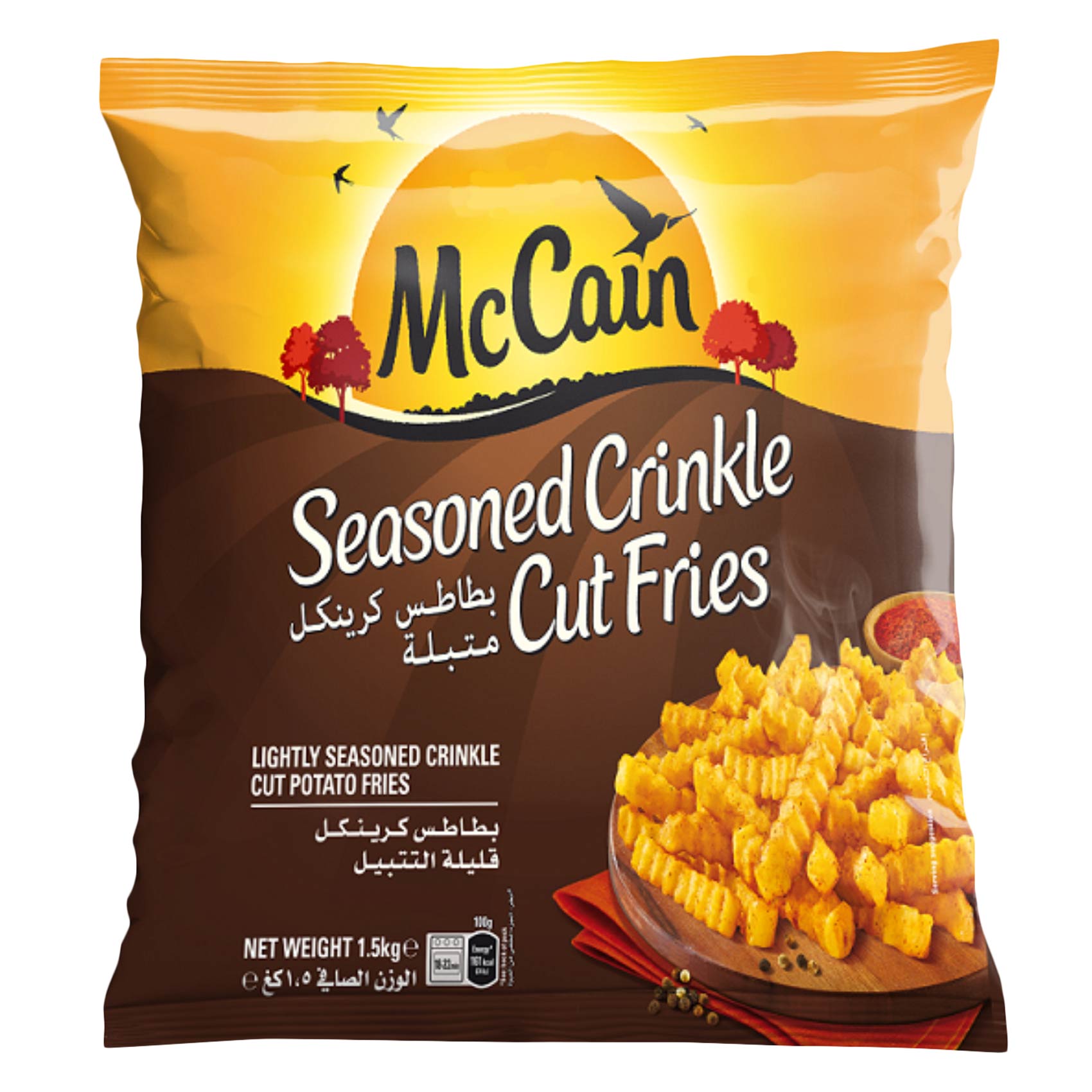 mccain crinkle cut chips