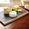 Kitchen Master Acaicia Wood And Slate Serving Board 33X23X1.5 Cm-Sl0021