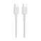 Aukey USB-C To USB-C Braided Nylon Cable 0.9m White