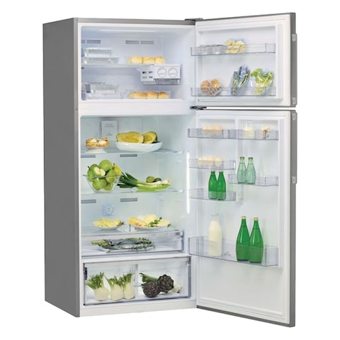 Ariston 574L 2 Door Top Mount Refrigerator Reversible Door Inox A84TE31XO3EXUK