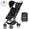 Teknum AIR - 1 Travel Stroller w / Carry Backpack - Black