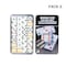 Dominos Set, AOQING Double 6 Color Dot Dominoes,Set of 28 Dominos Game (Pack of 2)