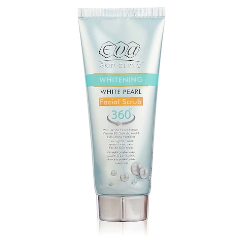 Eva Skin Clinic White Pearl Facial Scrub - 100 ml