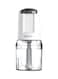 Alsaif-Elec Electric Multipurpose Chopper For Perfect And Quick Chopping 0.5L 250W S65 White/Black/Clear
