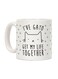 muGGyz This Mug Belongs To The World's Okayest PE Coach Printed Coffee Mug White/Black/Red 325ml