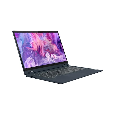 Lenovo 14ALC05 IdeaPad Flex 5 Laptop - AMD Ryzen 5 5500U - 512GB SSD - 8GB RAM - 14-inch - AMD Integrated Graphics - Windows 11 - Abyss Blue
