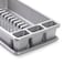 PLASTIC FORTE Rectangular dish drainer medium SILVER