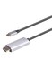 Promate - USB-C to HDMI Cable, Premium USB Type-C to 4K 60Hz HDMI Cable Adapter (Thunderbolt 3 Compatible) with UHD Support and 1.8m Cable for MacBook Pro, Chromebook Pixel, Samsung S9, S8, Note 8, HD