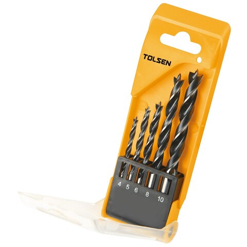 Tolsen,5PCS wood drill bits set
(INDUSTRIAL),75625,