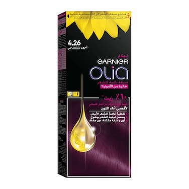Garnier Olia Ammonia Free Permanent Hair Colour 4.26 Violet Red