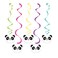 Panda Monium Dizzy Danglers Assorted. 30in 5 pcs
