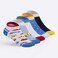 Solo Baby Boy Printed Socks - 0-6 Month - 5 Pairs - Assorted Colors + 5 Pairs Free