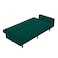 In House Shahrzad 2 In 1 Sofabed Velvet Upholstered - Dark Green