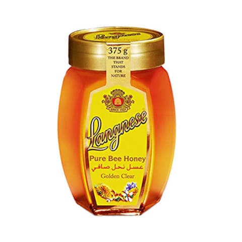 Langnese Golden Clear Pure Bee Honey 375GR