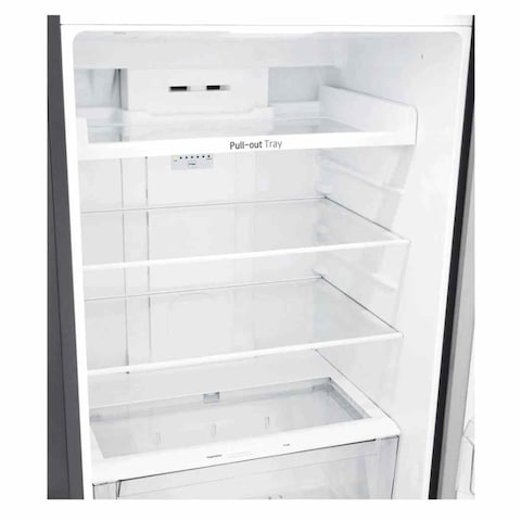 LG Top Mount Refrigerator With Inverter Compressor 438L GR-C619HLCL Platinum Silver