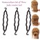 Homeoculture Hair Twist Styling Braid Tool (3 Pieces)