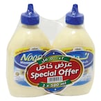 Buy NOOR MAYONAISE MED FAT SQZE 500MLX2 in Kuwait