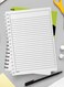 Lowha Spiral Notebook With 60 Sheets And Hard Paper Covers With Cartoon Panda &amp; Misquito Design, For Jotting Notes And Reminders, For Work, University, School