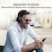 Promate Bluetooth Headphone, Over-Ear Deep Bass Wired/Wireless Headphone with Long Paytime, Hi-Fi Sound, Built-In Mic, On-Ear Controls, Soft Earpads, MicroSD Card Slot and AUX Port, LaBoca Black