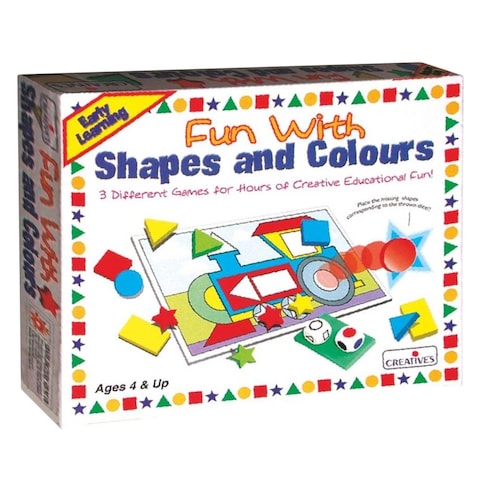 Creative&#39;s Fun With Shapes And Colours Board Game