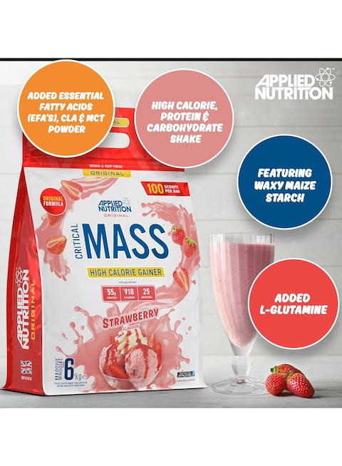 Applied Nutrition Original Formula Critical Mass, Cookies And Cream, 6kg
