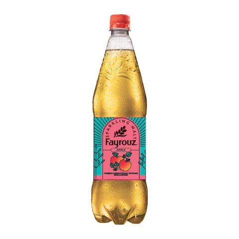 Fayrouz Apple Flavoured Non-Alcoholic Malt Beverage - 970 ml