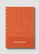 Lowha Spiral Notebook With 60 Sheets And Hard Paper Covers With Cool Abstract &amp; Floral Design, For Jotting Notes And Reminders, For Work, University, School