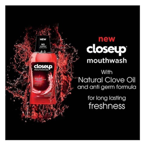 CloseUp Red Hot Mouthwash 500ml