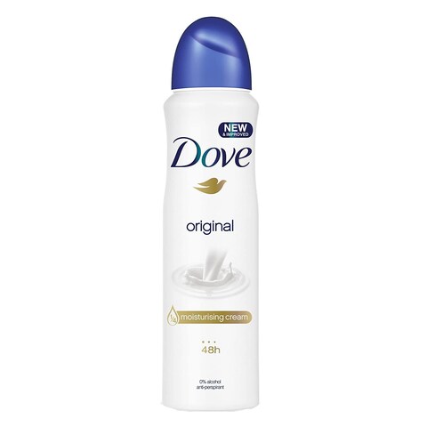 Dove Deodorant Women Anti-Perspirant Original 250ML Online | Carrefour ...