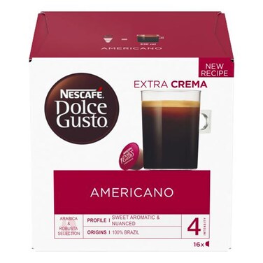 Nescafe Dolce Gusto Americano 16 Capsules 136GR