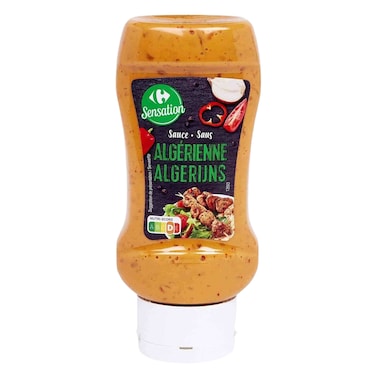 Carrefour Algerian Sauce Top Down Bottle 355GR