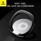 Baseus Phone Ring Holder 360 Degree Rotation Metal Finger Grip Adjustable Cellphone Stand For Magnetic Car Mount Compatible With iPhone Galaxy Pixel HUAWEI Xiaomi OPPO And More Smartphone Silver