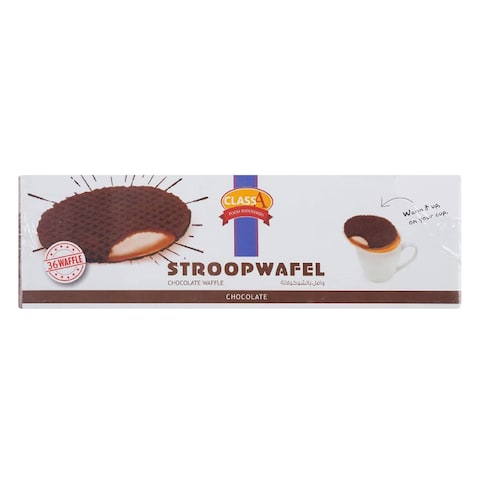 Class A Stroopwafel Chocolate Waffle 30g x 36 Pieces